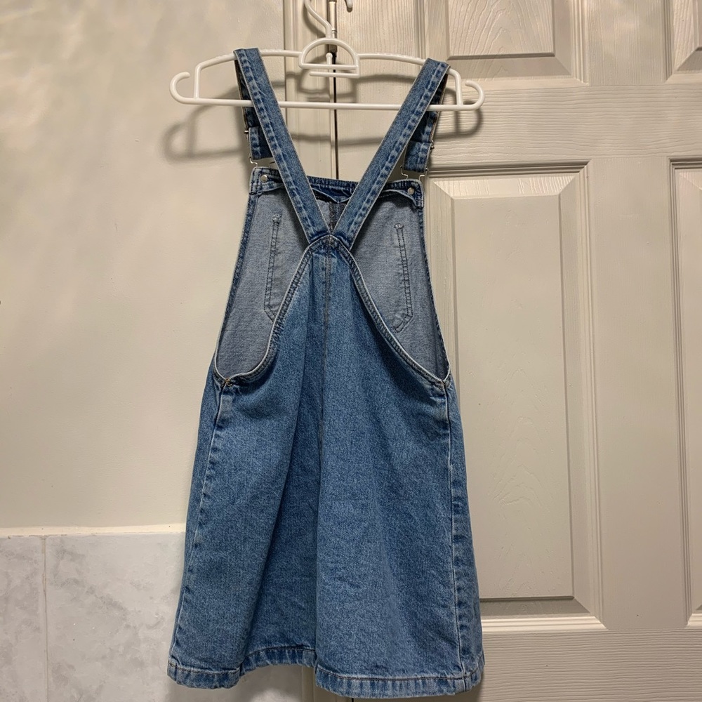 Denim overall dress - Picture 2 of 3